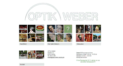 Desktop Screenshot of optik-weber-wessling.de