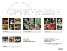 Tablet Screenshot of optik-weber-wessling.de